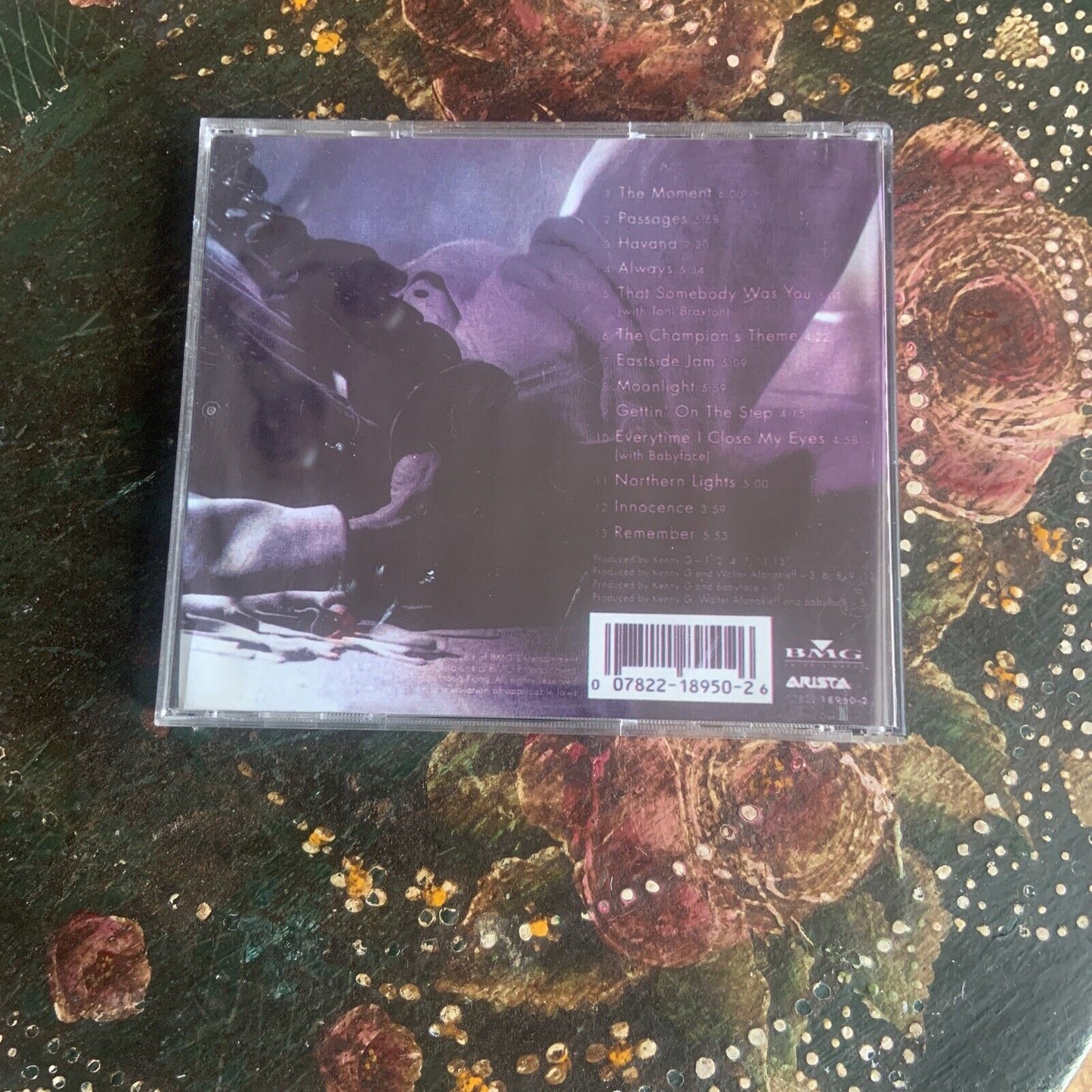 CD The Moment by Kenny G Audio Music CD 1995 Instrumental Ambient  Saxophone