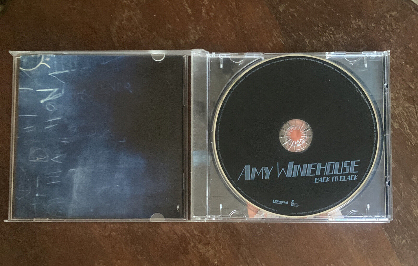 CD Amy Winehouse Back to Black Music Album Hype Sticker 2006 Australian Release