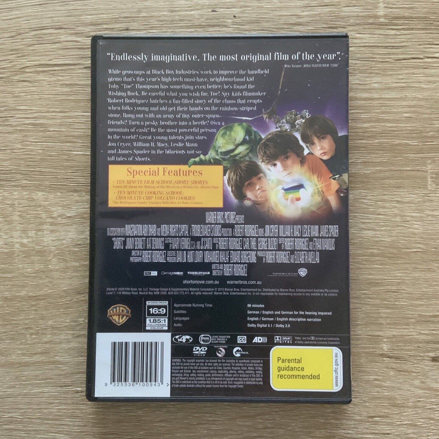 DVD Shorts The Adventures Of The Wishing Rock EX RENTAL Jon Cryer James Spader