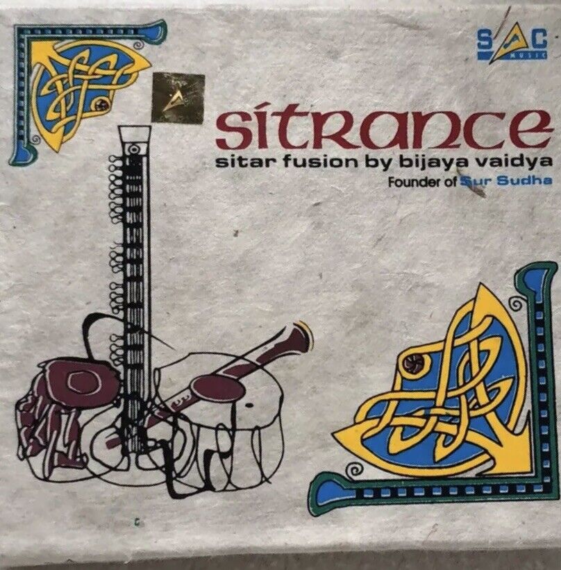 CD Bijaya Vaidya Sitrance SITAR FUSION SAC Music International Nepal