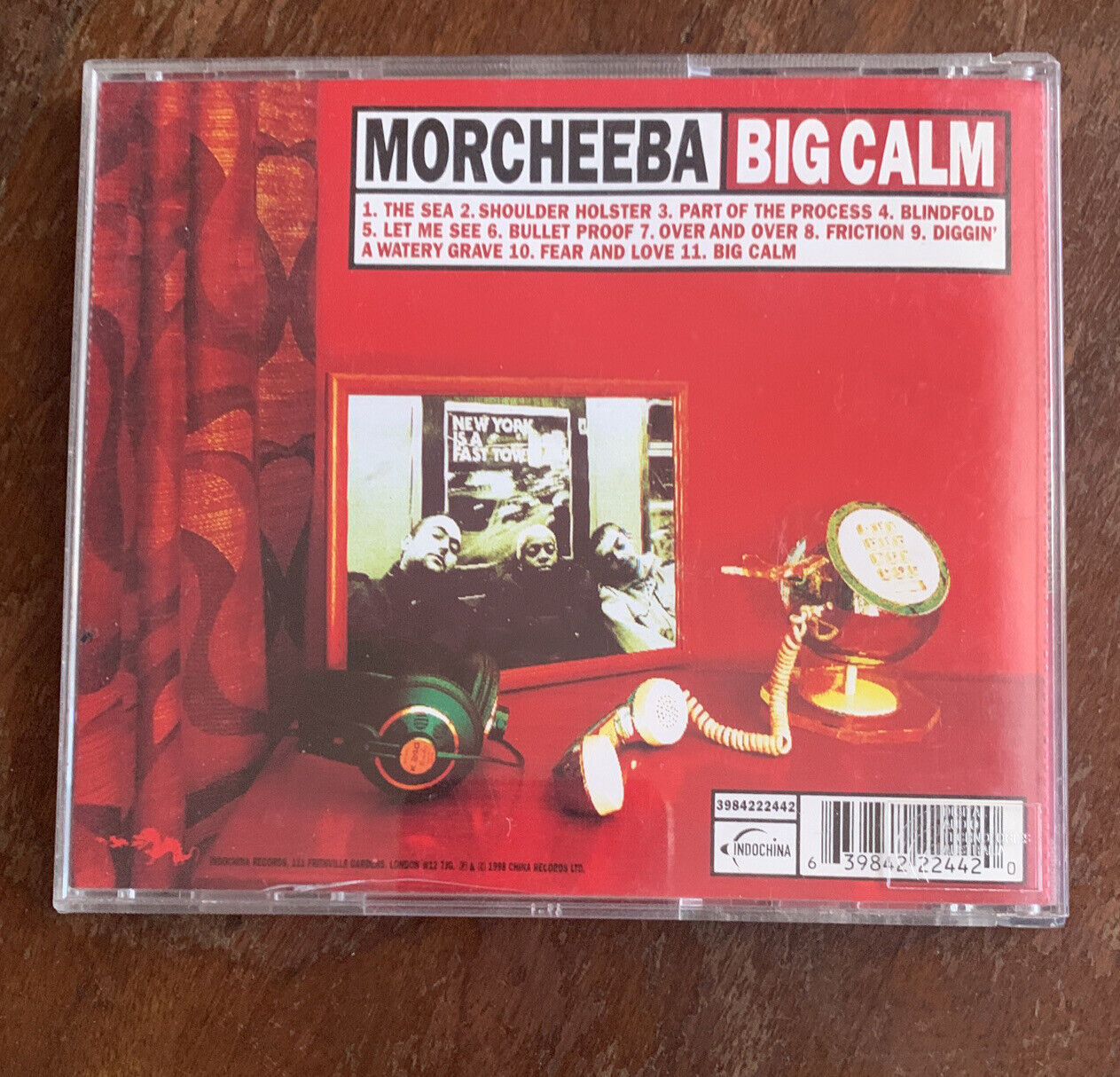 CD BIG CALM Morcheeba Album 1998 Skye Edwards P &R Godfrey Pete Norris Indochina