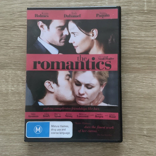 DVD THE ROMANTICS Family Comedy Movie R4 Starring Katie Holmes Josh Duhamel