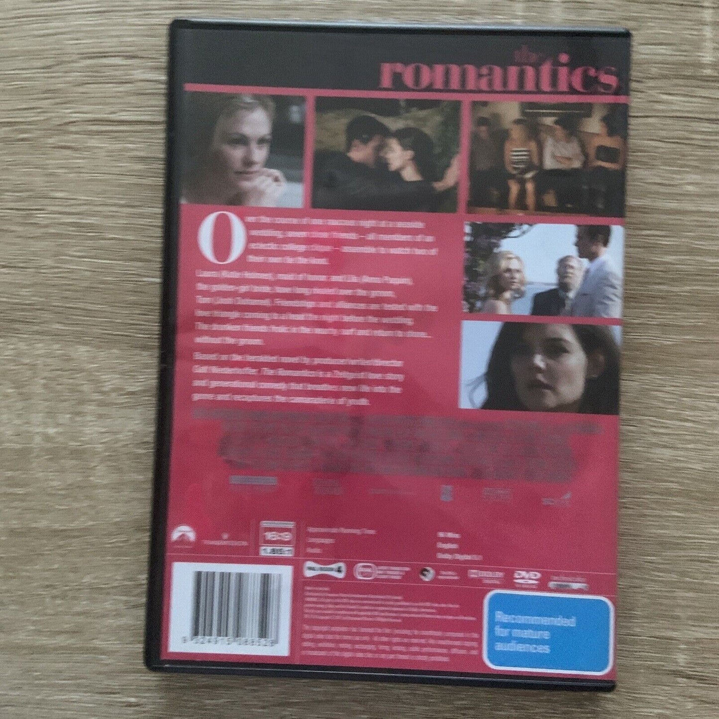 DVD THE ROMANTICS Family Comedy Movie R4 Starring Katie Holmes Josh Duhamel