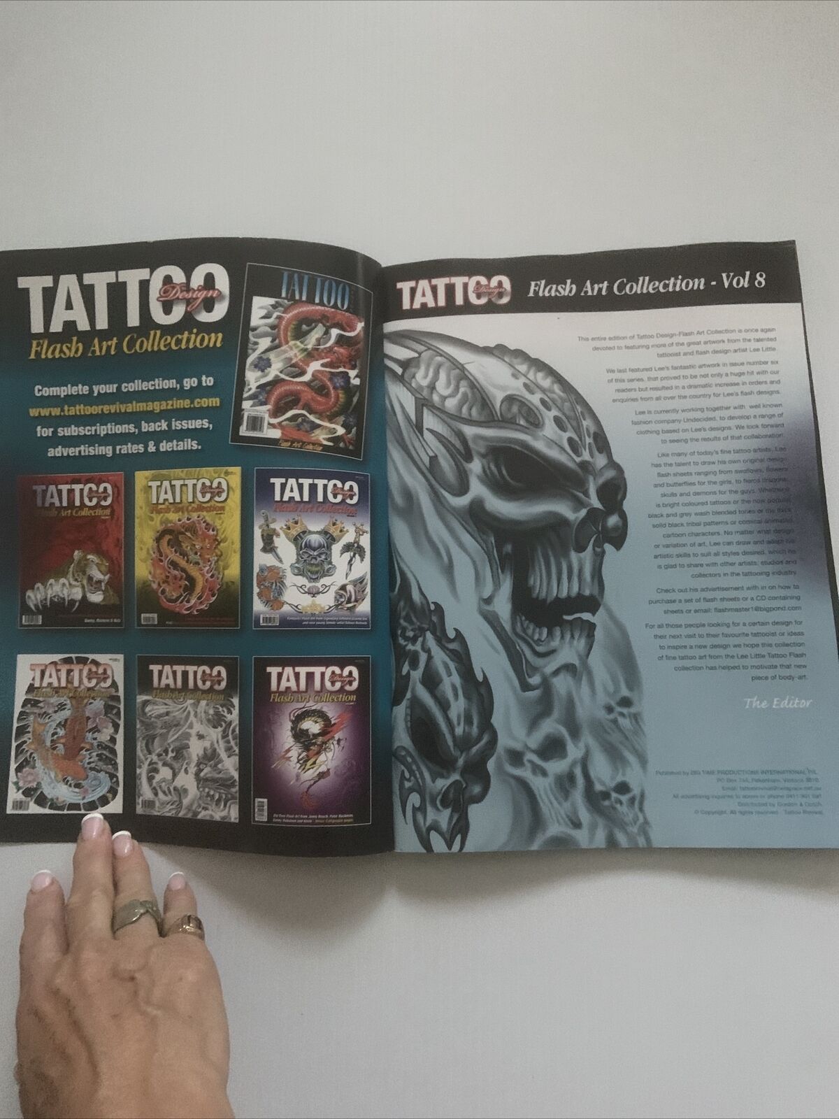 PB Tattoo Design Flash Art Collection Volume 8 Lee Little Colour And Monochrome