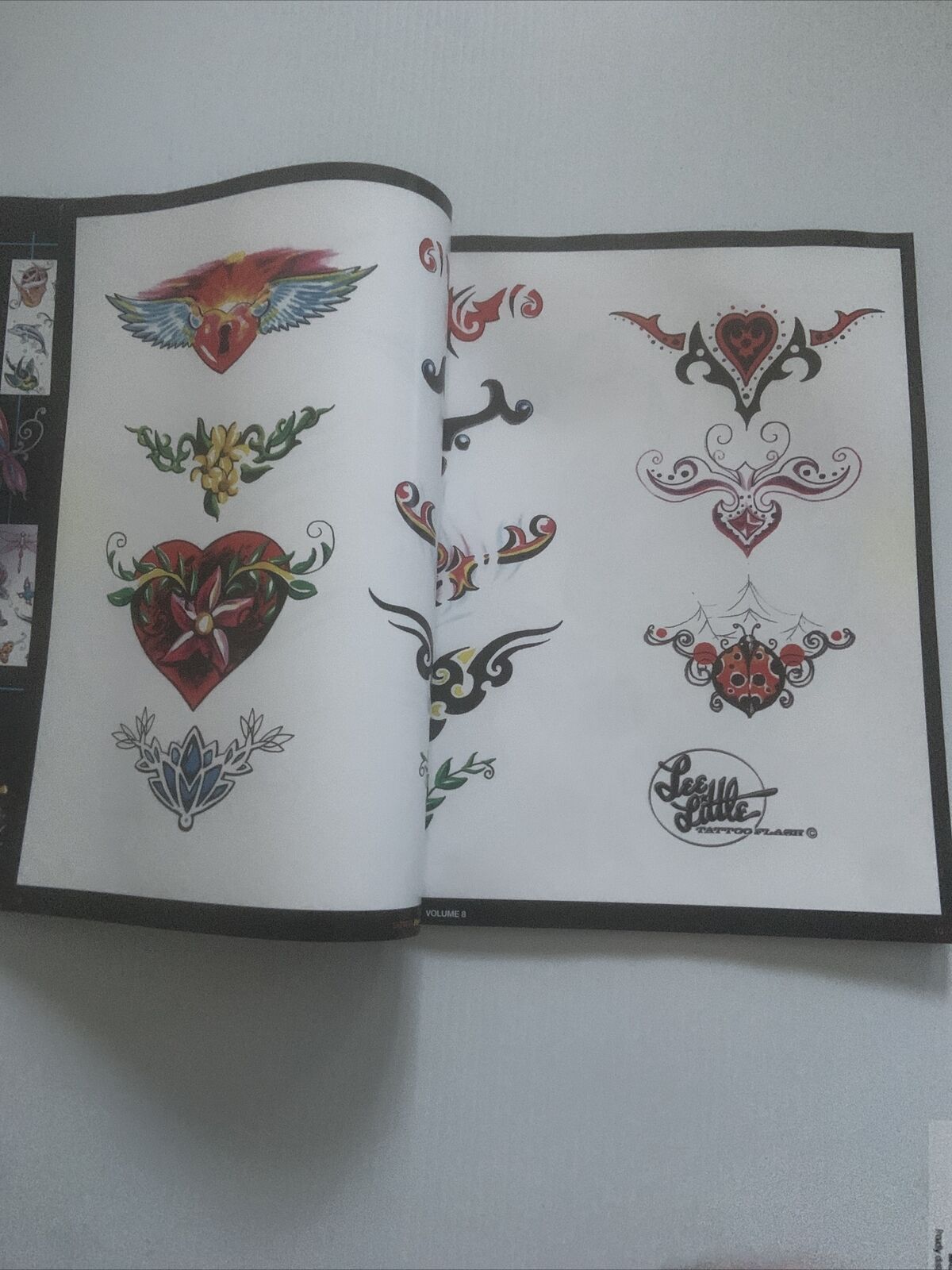 PB Tattoo Design Flash Art Collection Volume 8 Lee Little Colour And Monochrome
