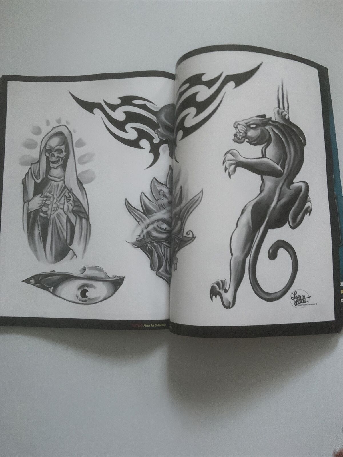 PB Tattoo Design Flash Art Collection Volume 8 Lee Little Colour And Monochrome
