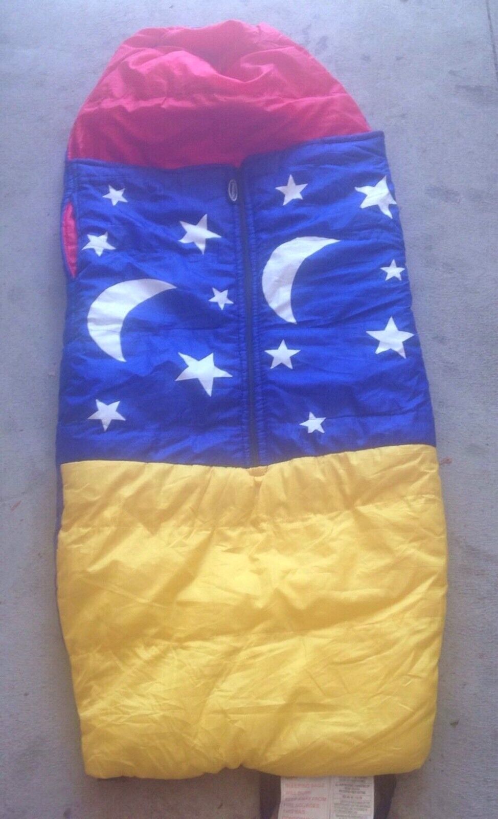 SLEEPING BAG NORTHPOLE Outdoor Suit 66 x147cm Armholes Zip Base Headrest Hood