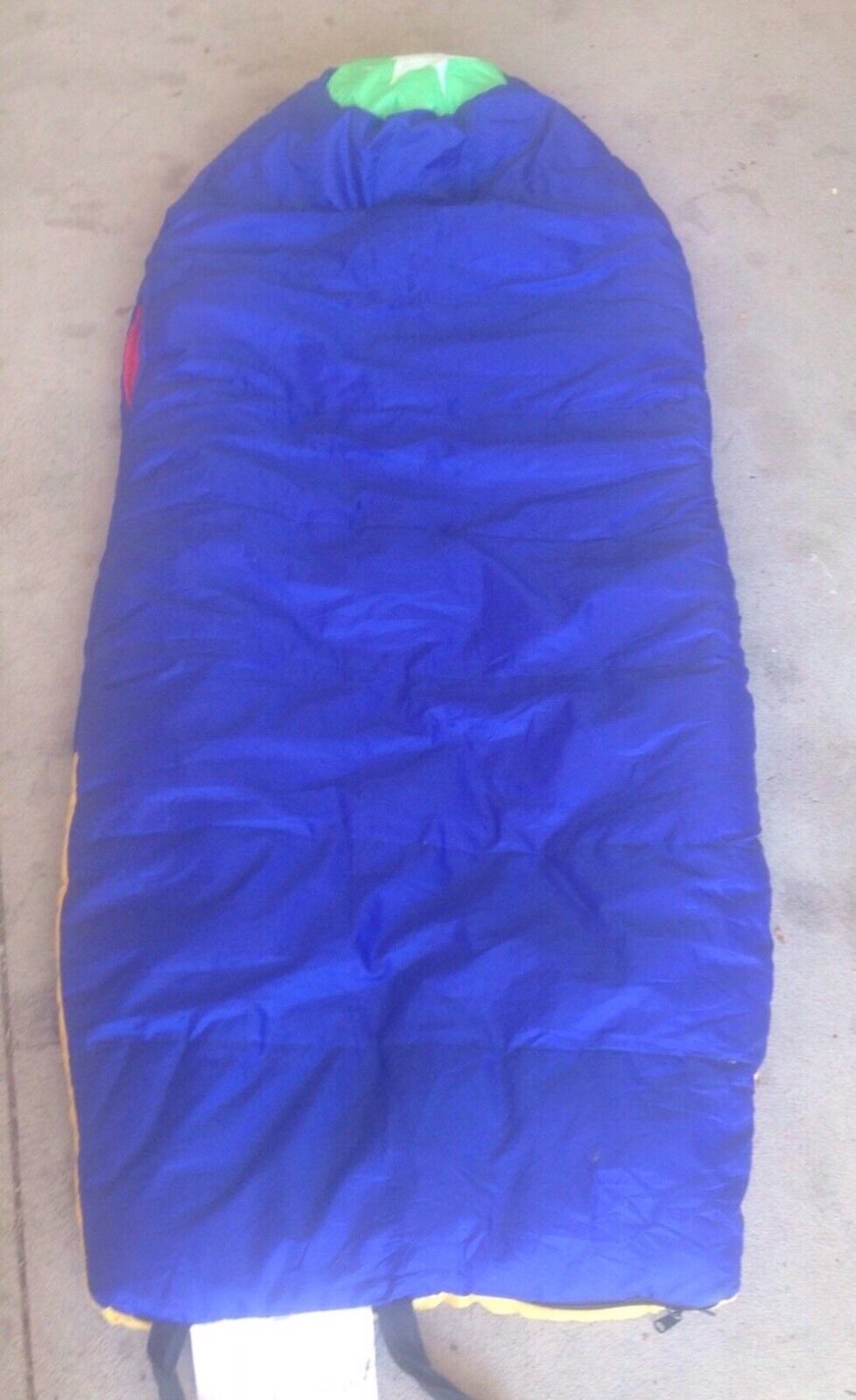 SLEEPING BAG NORTHPOLE Outdoor Suit 66 x147cm Armholes Zip Base Headrest Hood