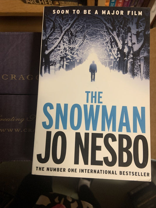 PB Book The Snowman by Jo Nesbo Novel No Crease in Spine