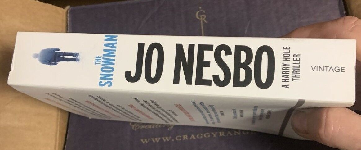PB Book The Snowman by Jo Nesbo Novel No Crease in Spine
