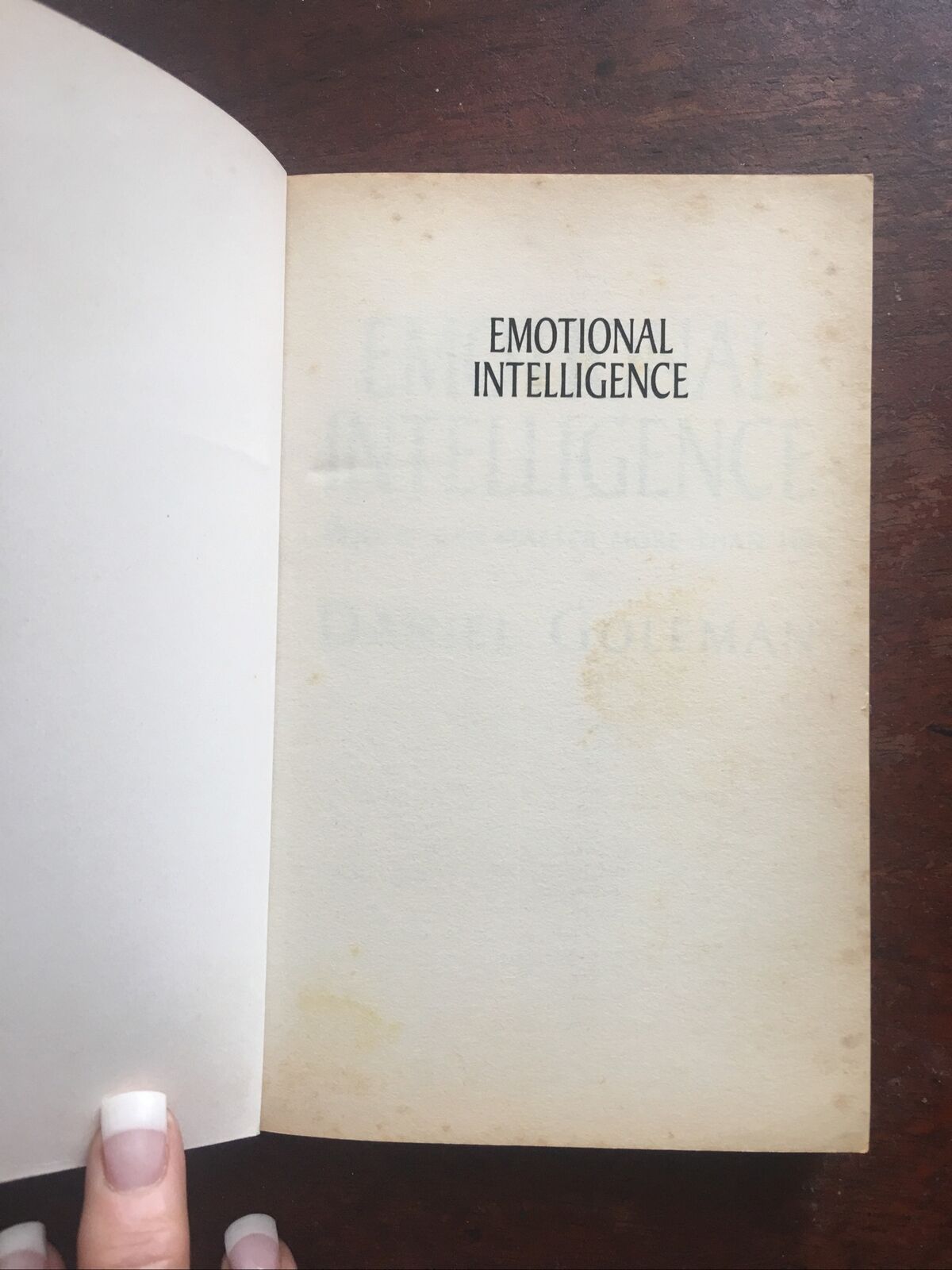 PB Book Emotional Intelligence Why it Can Matter More Than IQ Daniel Goleman 352