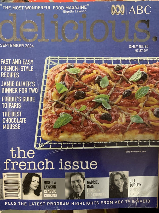 Magazine ABC Delicious Issue 31 Sept 2004 French Issue Australian Food Magazine