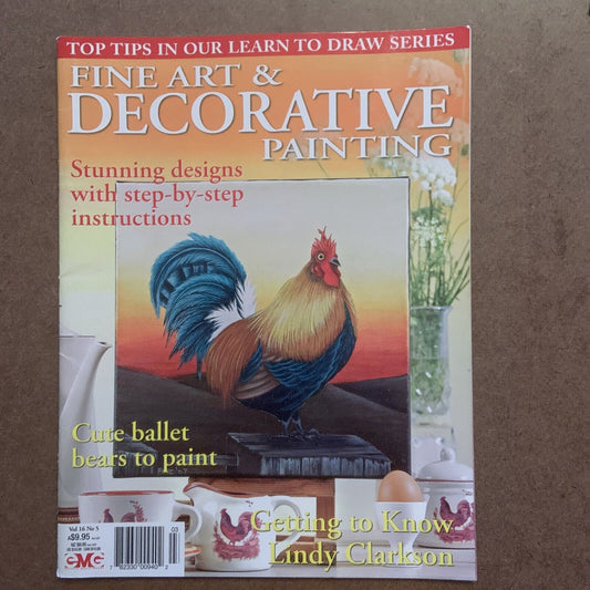 Magazine ART MAGAZINE FINE ART & DECORATIVE PAINTING VOL 16 NO 5 Crafts PB