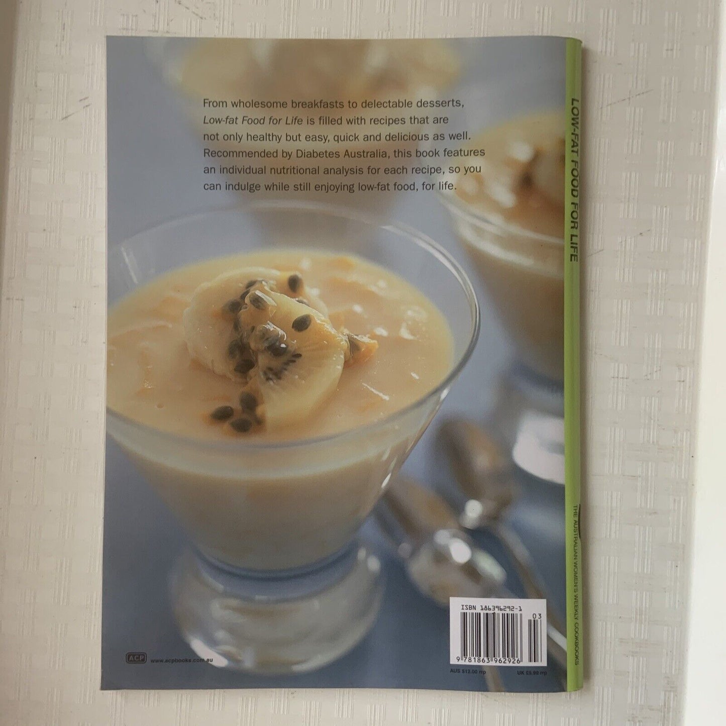 Cookbook Australian Women's Weekly Low-Fat Food For Life Bookazine Modern AWW