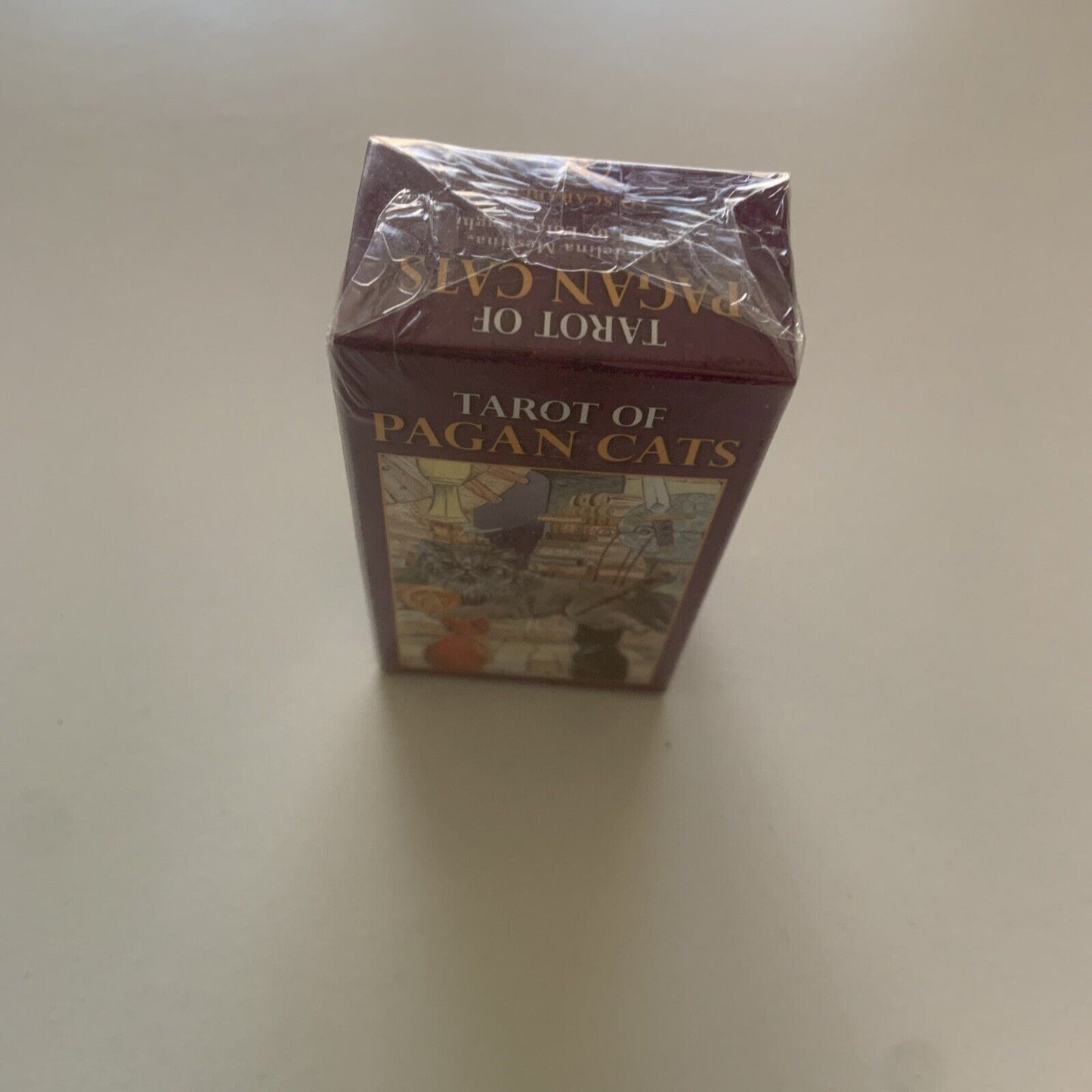 TAROT Cards Mini TAROT OF PAGAN CATS Magdelina Messina Lola Airaghi Sealed NEW