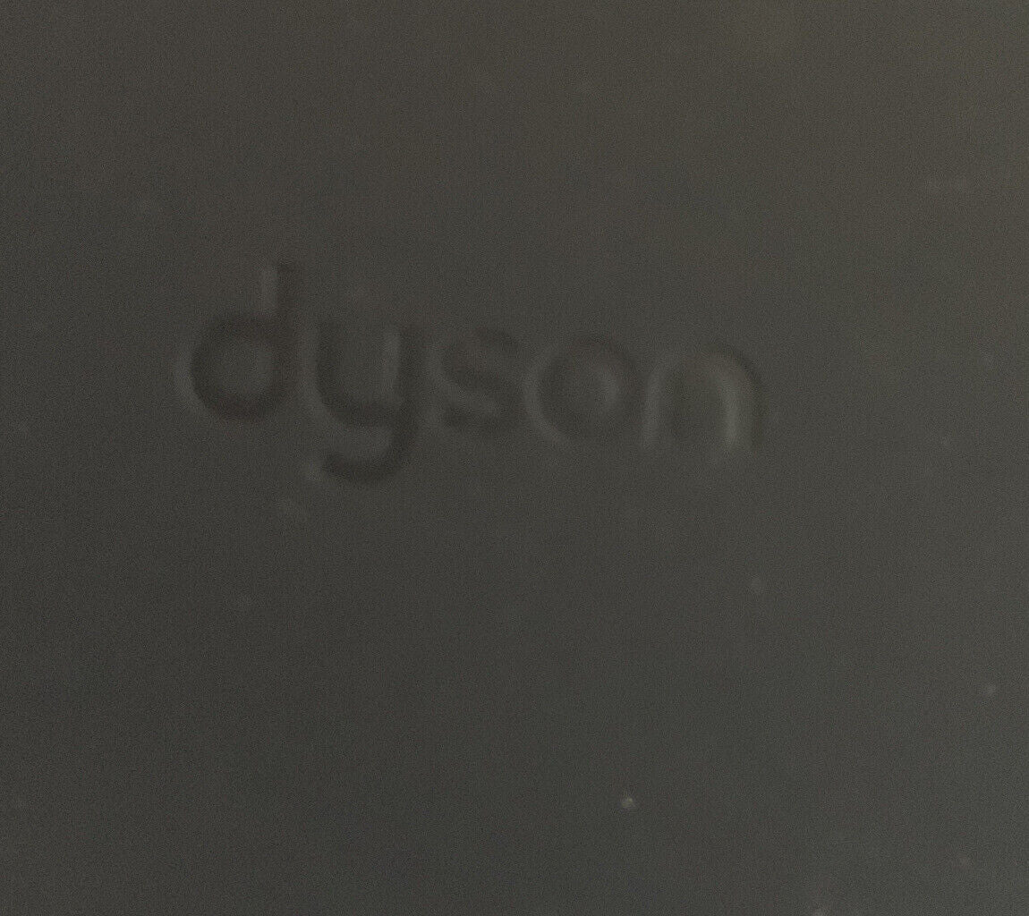 DYSON Hair Dryer BOX Navy Blue Vinyl Suede Velour Oval Storage Case REPLACEMENT