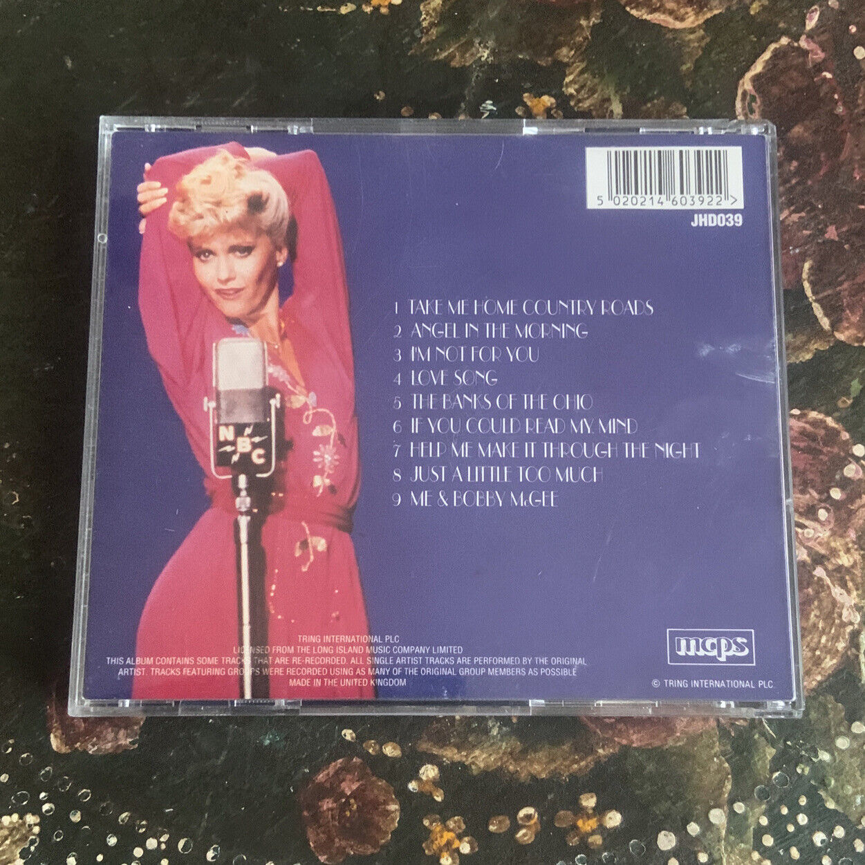 CD OLIVIA NEWTON JOHN The Bays of the Ohio Music Audio Cleaned Disc 1991 Rare