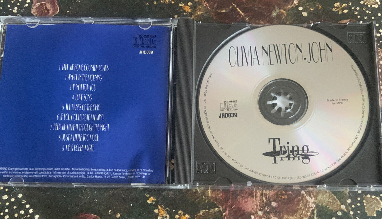 CD OLIVIA NEWTON JOHN The Bays of the Ohio Music Audio Cleaned Disc 1991 Rare