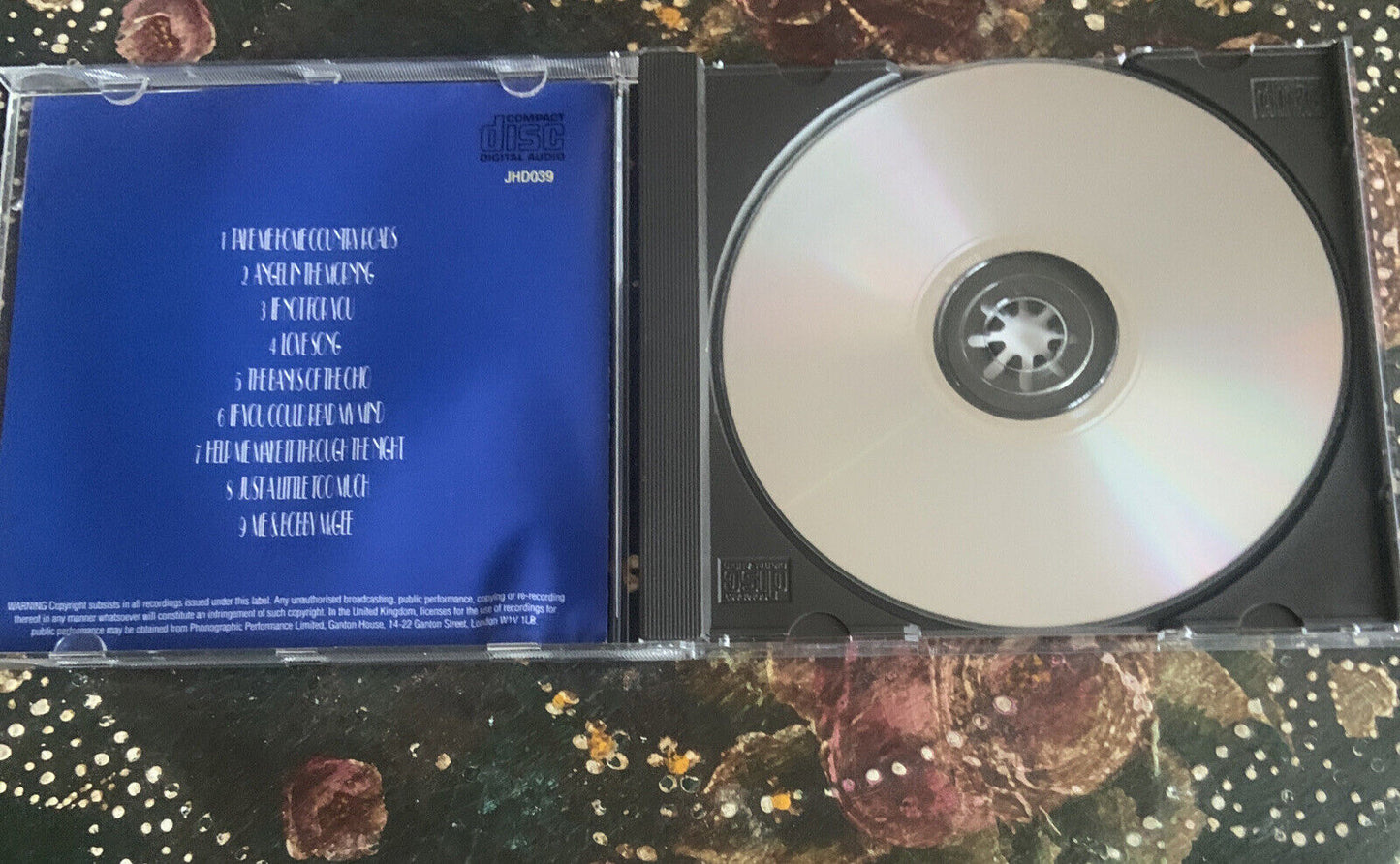 CD OLIVIA NEWTON JOHN The Bays of the Ohio Music Audio Cleaned Disc 1991 Rare