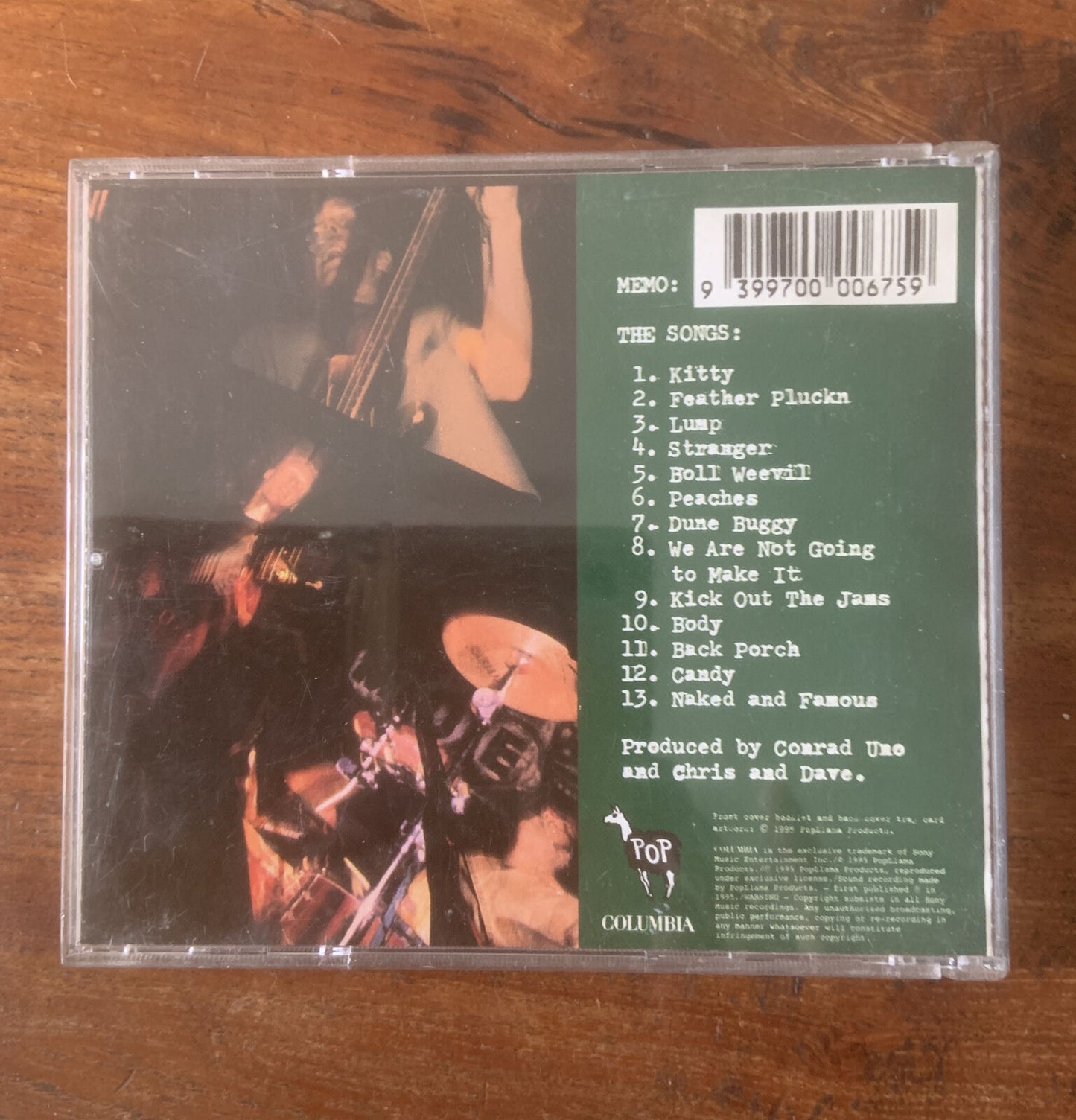 CD Presidents of the United States of America Self Titled Album 1995 15 Tracks