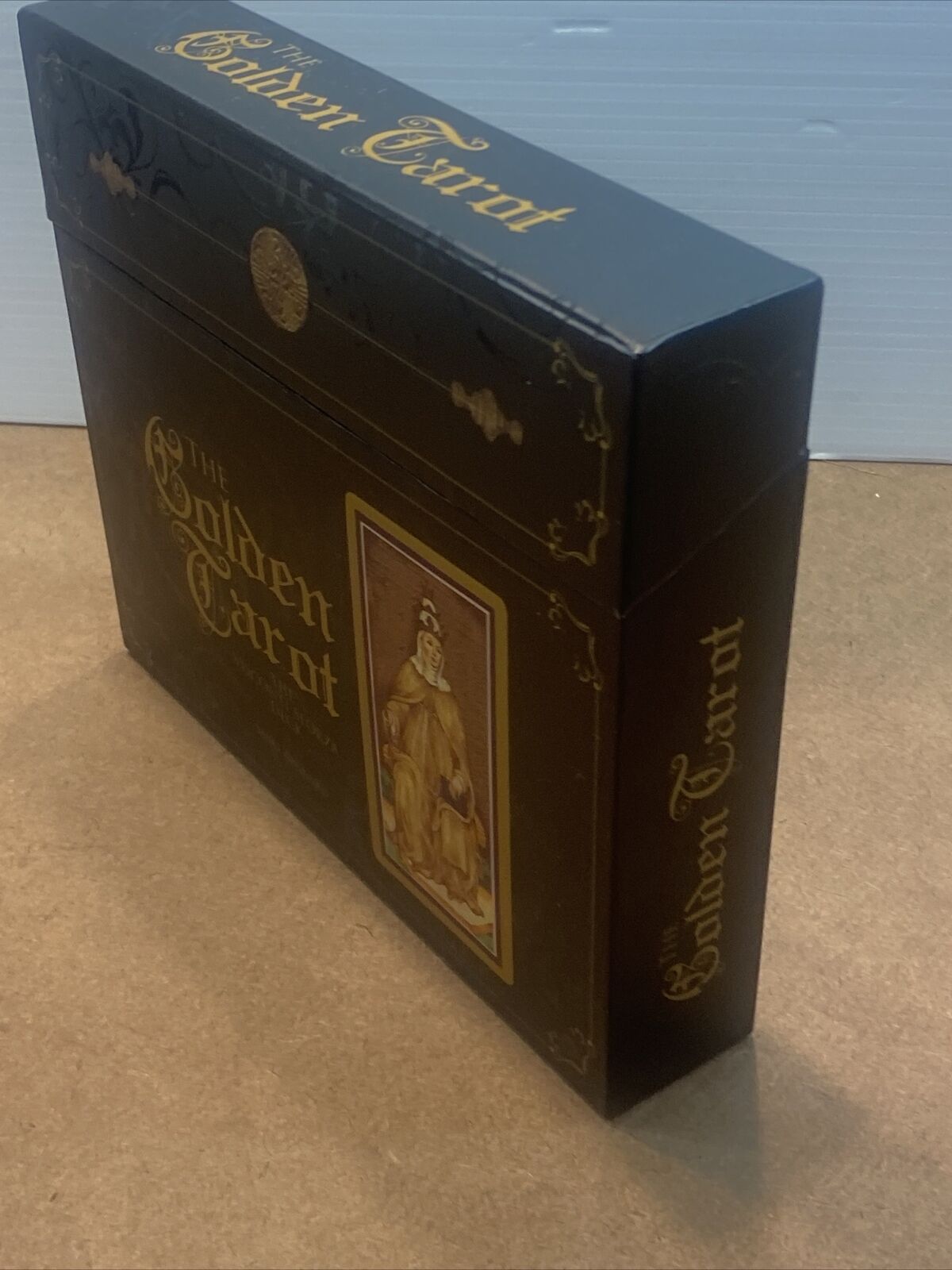THE GOLDEN TAROT Kit Boxed Set by Mary Packard Cards Book Set 2019 Open NEW