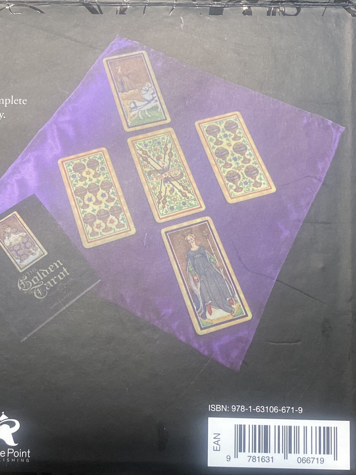THE GOLDEN TAROT Kit Boxed Set by Mary Packard Cards Book Set 2019 Open NEW