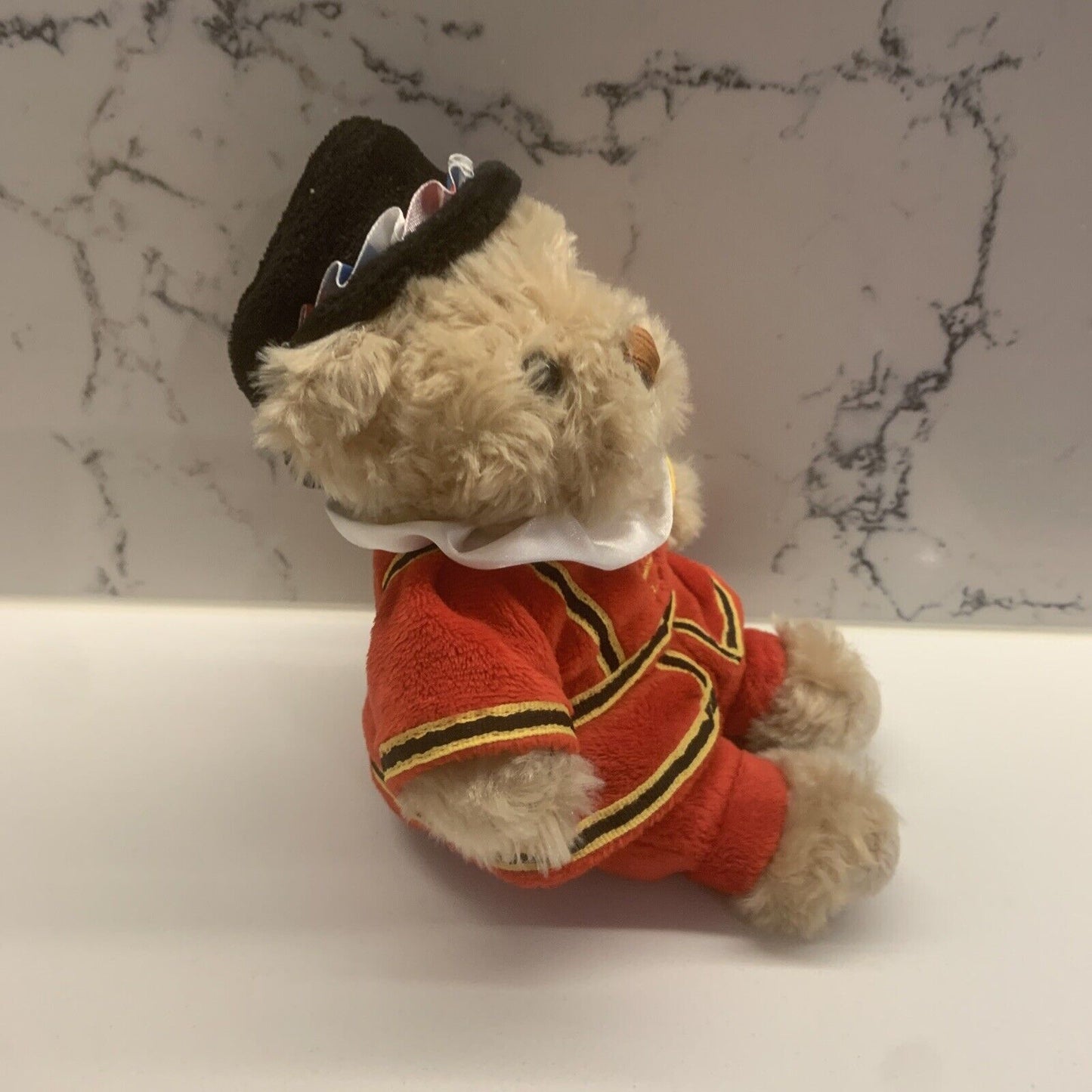 BEEFEATER TEDDY BEAR KEEL Toys British Yeoman GB Royal Guard 9" ER Britain Plush