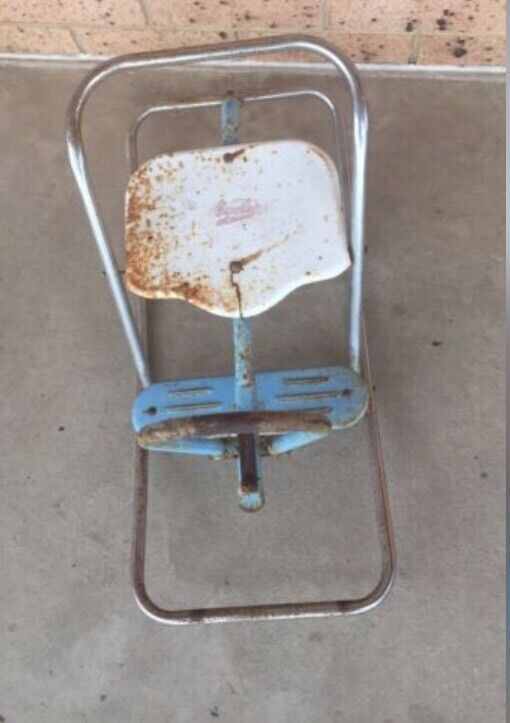 CYCLOPS METAL ROCKER Rustic 1960’s Nostalgia Rustic Condition See Pics Reno Gem