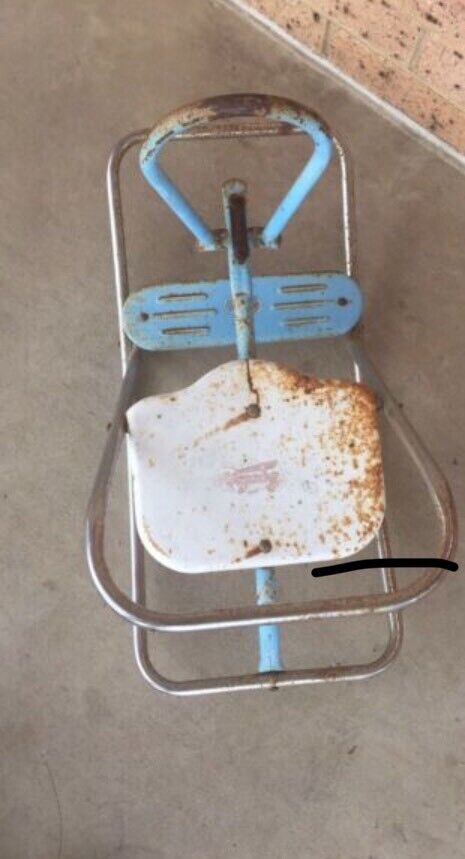 CYCLOPS METAL ROCKER Rustic 1960’s Nostalgia Rustic Condition See Pics Reno Gem