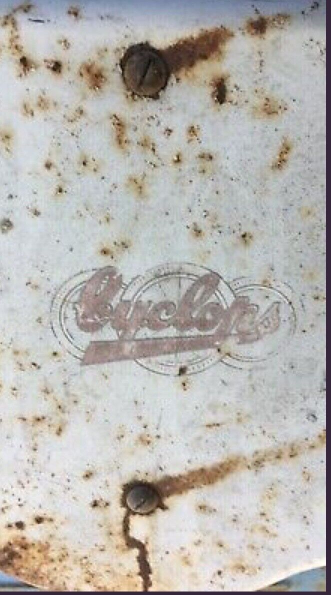 CYCLOPS METAL ROCKER Rustic 1960’s Nostalgia Rustic Condition See Pics Reno Gem