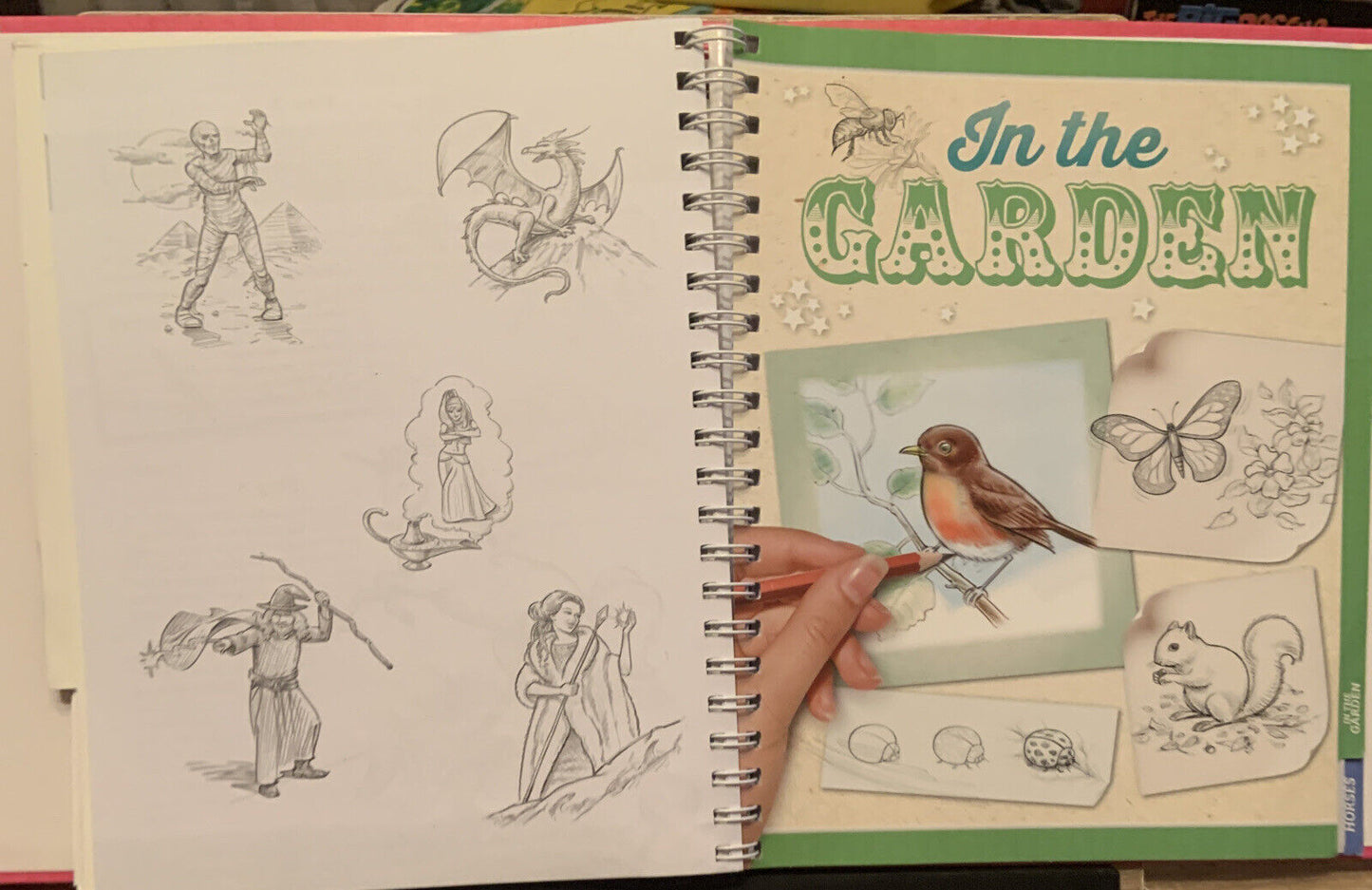 FUNKY THINGS TO DRAW Kate Ashforth 8 Books In One Ringbound Master 80 Drawings