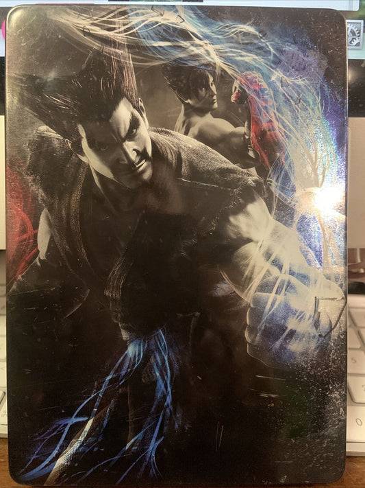 XBOX 360 TEKKEN TAG TOURNAMENT 2 Metal Box Edition COMPLETE STEEL Box X Book