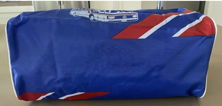 ANSETT PIONEER Vintage Unisex Coaches Blue Red White Logo Cabin Travel Bag Bus