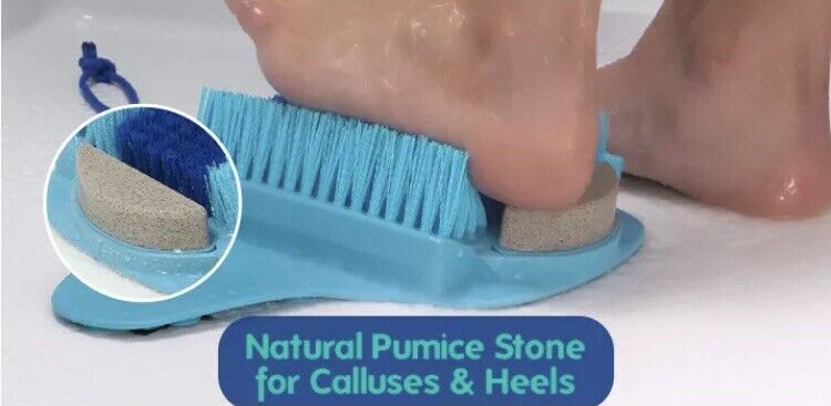 FRESH FEET Cleans & Foot Massager NO BENDING Scrub Clean Wash AS SEEN ON TV NEW