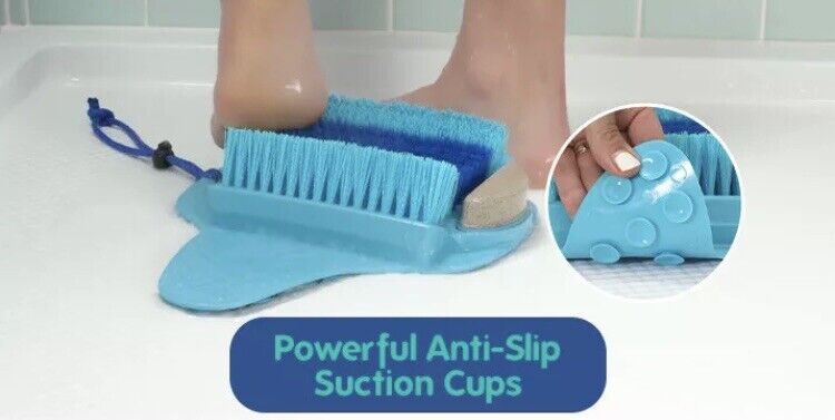 FRESH FEET Cleans & Foot Massager NO BENDING Scrub Clean Wash AS SEEN ON TV NEW