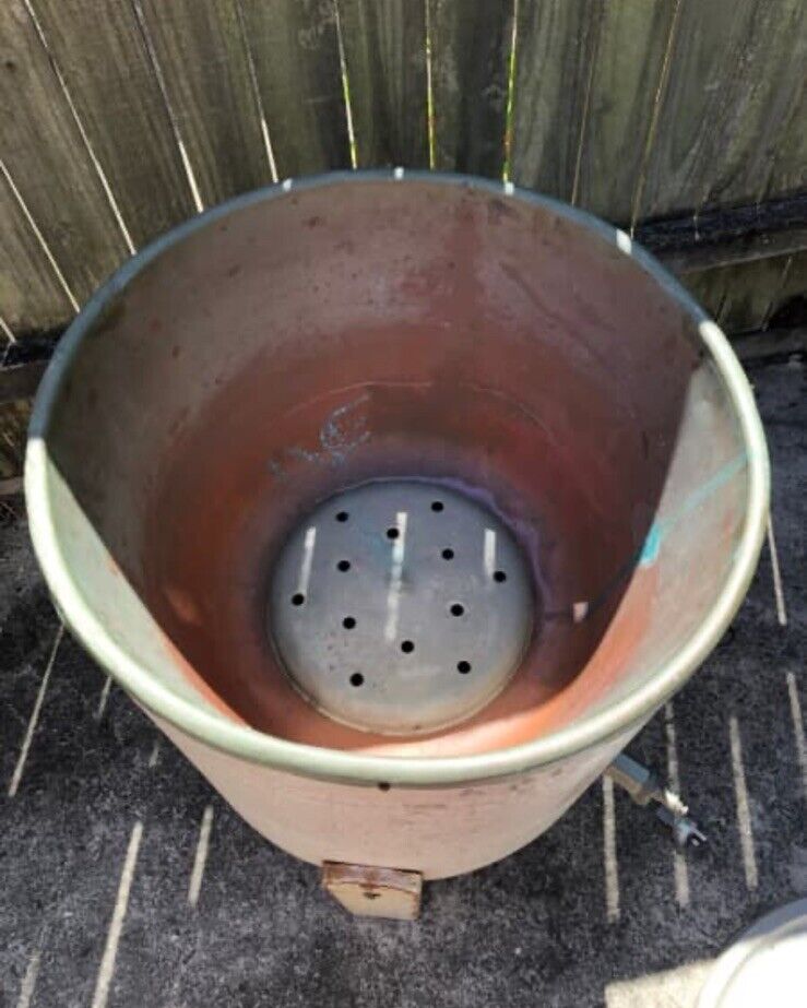 Vintage Copper Boiler Electric LANGCO Washer Freestanding Portable Works