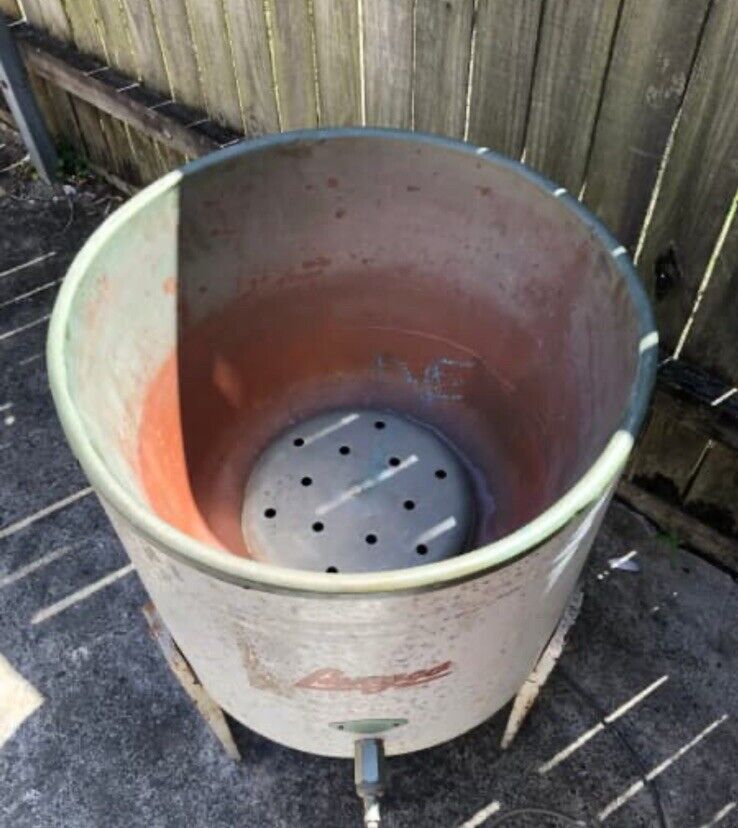 Vintage Copper Boiler Electric LANGCO Washer Freestanding Portable Works