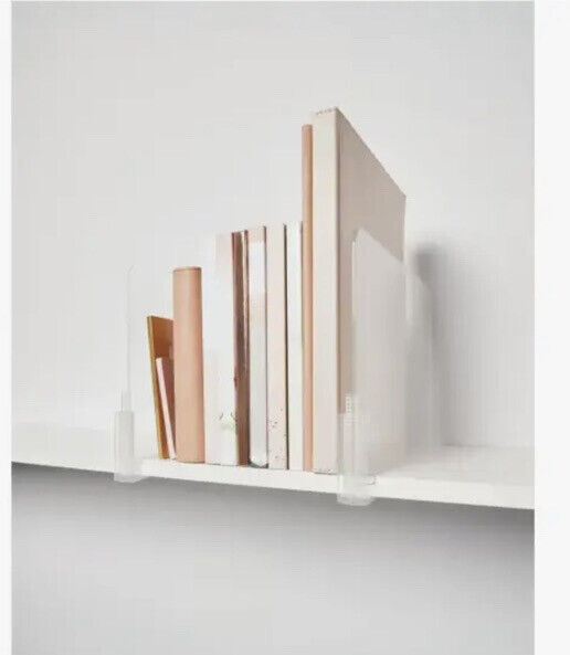 ANKO 2 Pack Shelf Dividers Keeps Shelves Neat & Organised Easy Fix Adjusts NEW