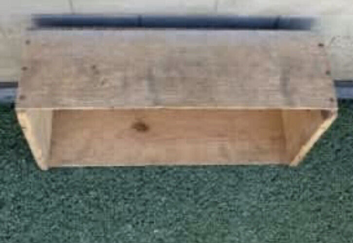 48cm Crate Pine Wooden Storage Box Timber Fruit Pickers Planter Display AE258