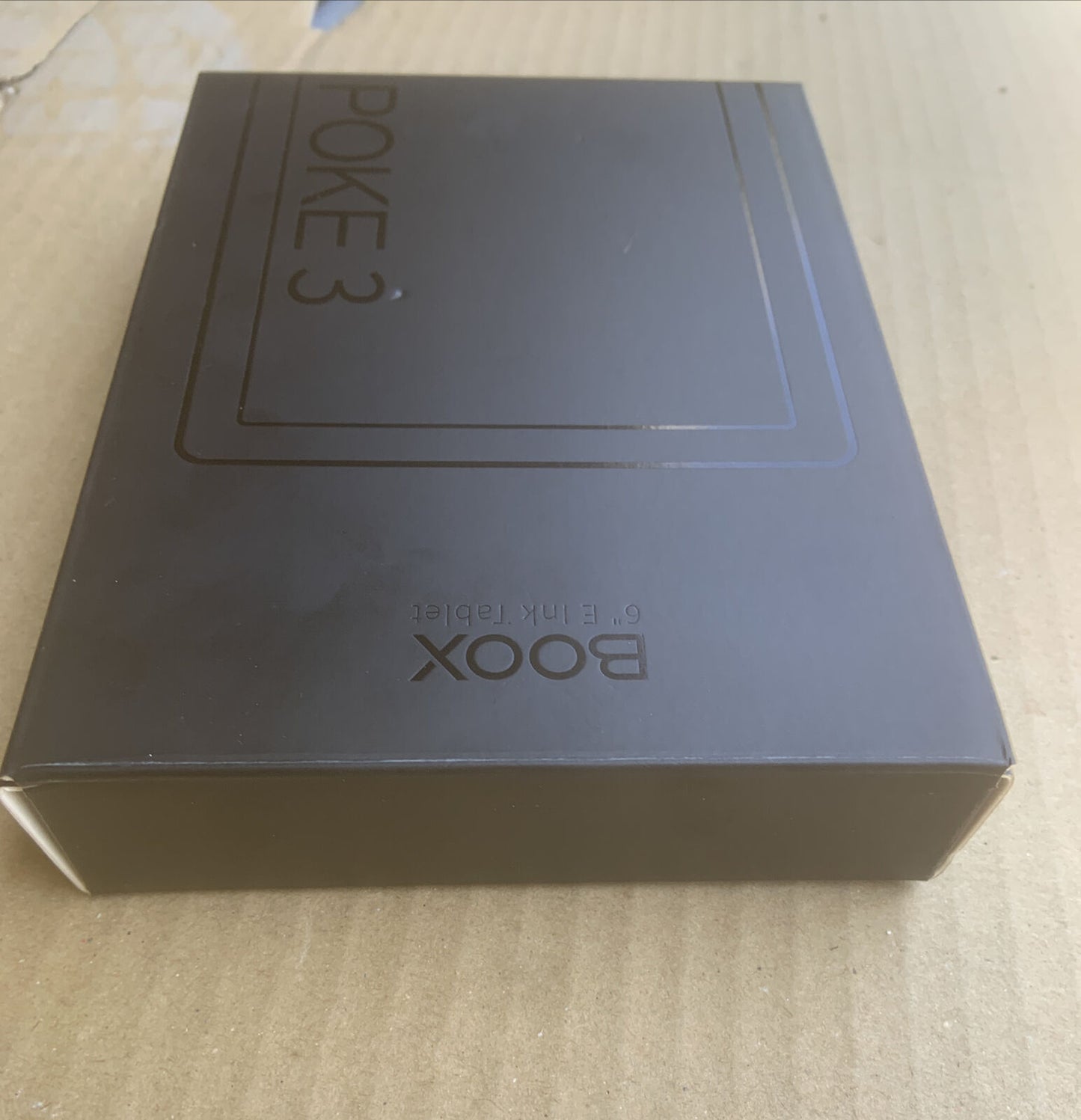 EMPTY BOX ONYX BOOX Poke3 Original Replacement + Manual &Warranty Card NO Reader
