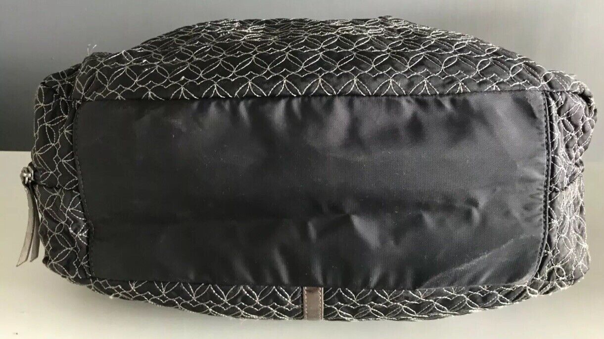 BABYMEL Nappy Bag Quilted Pewter Colour No Change Mat