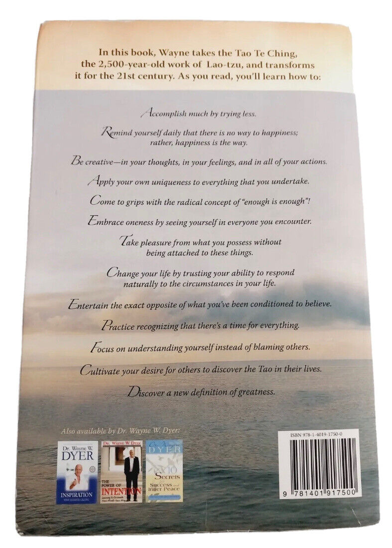 PB Change Your Thoughts Change Your Life Living the Wisdom of the Tao Dr W Dyer
