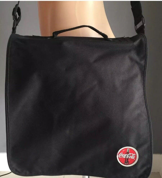 Original COCA COLA Shoulder Bag Promo Unisex Black Messenger Cross Body Laptop