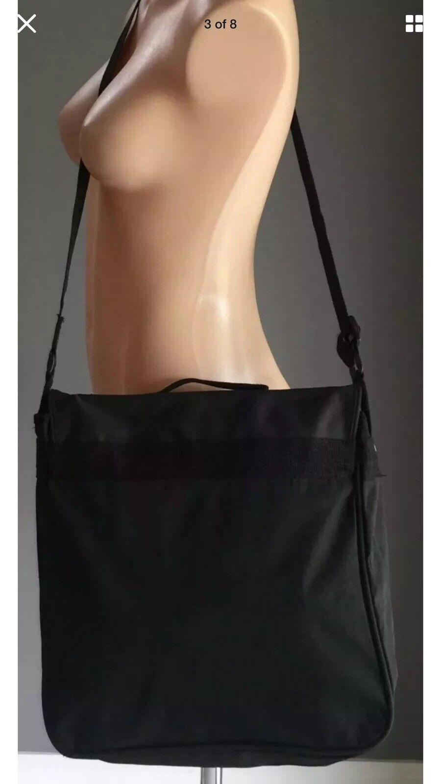 Original COCA COLA Shoulder Bag Promo Unisex Black Messenger Cross Body Laptop