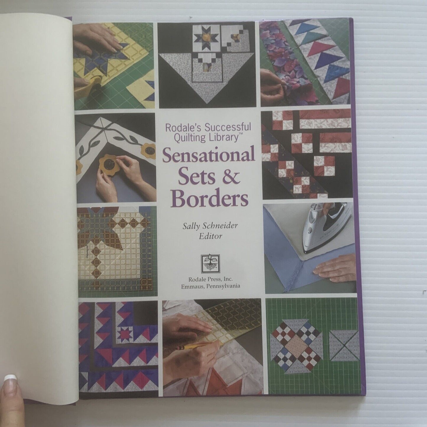 HC 1998 Rodale's SENSATIONAL SETS & BORDERS QUILTING Patterns Sally  Schneider