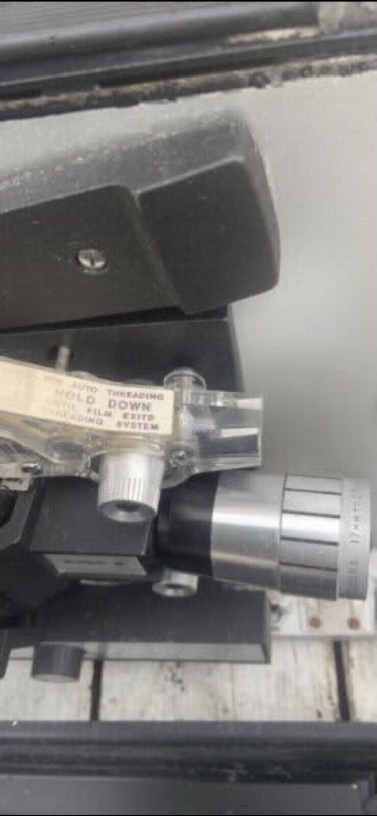 Vintage BELL & HOWELL PROJECTOR BUILT IN CASE untested Movie Projector