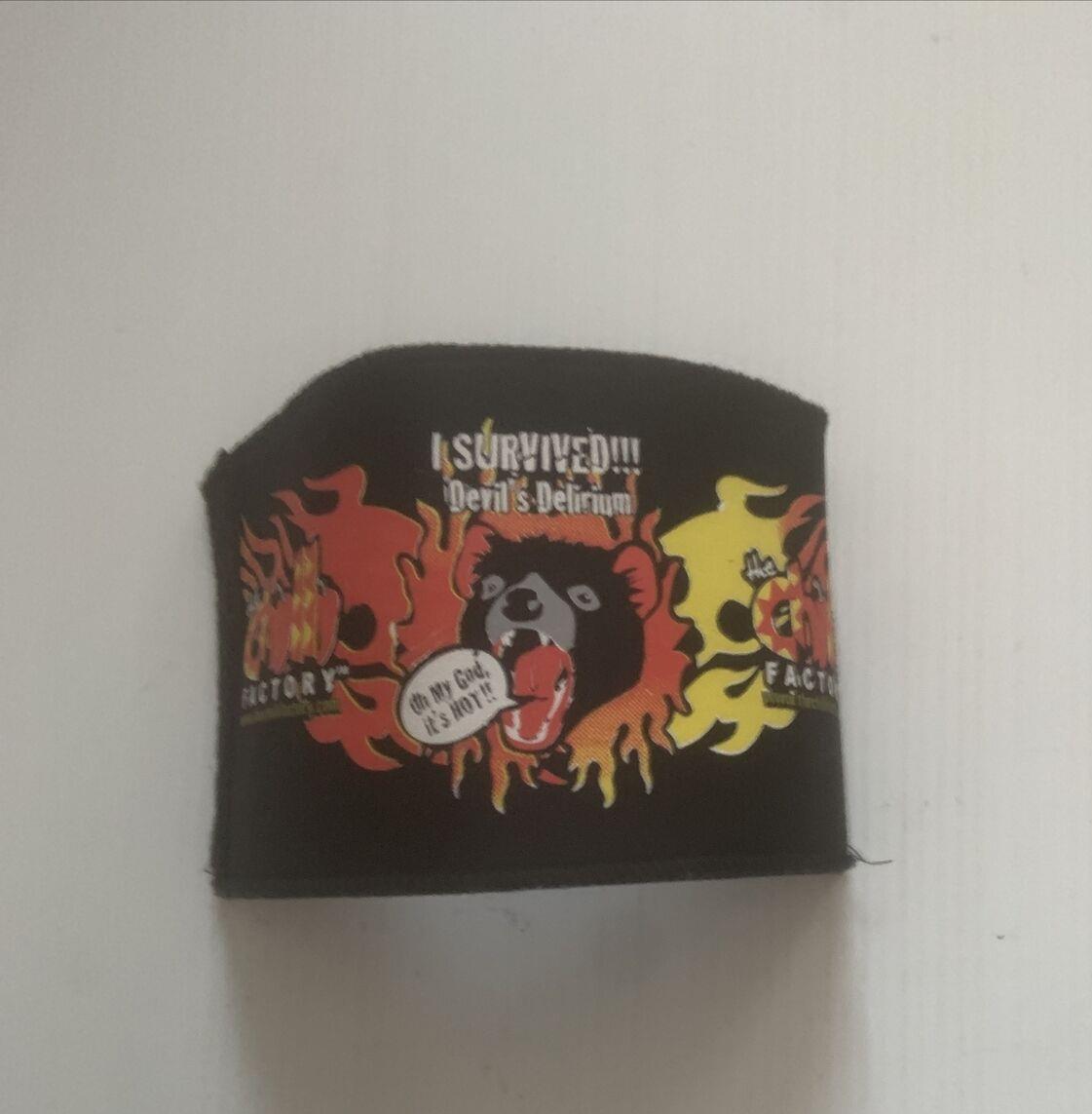 SRUBY HOLDER The Chilli Factory x 1 I SURVIVED !!! Devil’s Delirium Hook & Loop