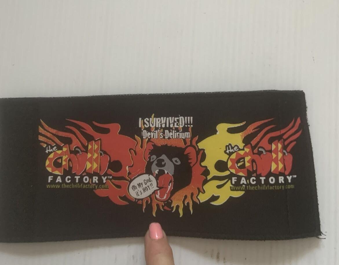 SRUBY HOLDER The Chilli Factory x 1 I SURVIVED !!! Devil’s Delirium Hook & Loop