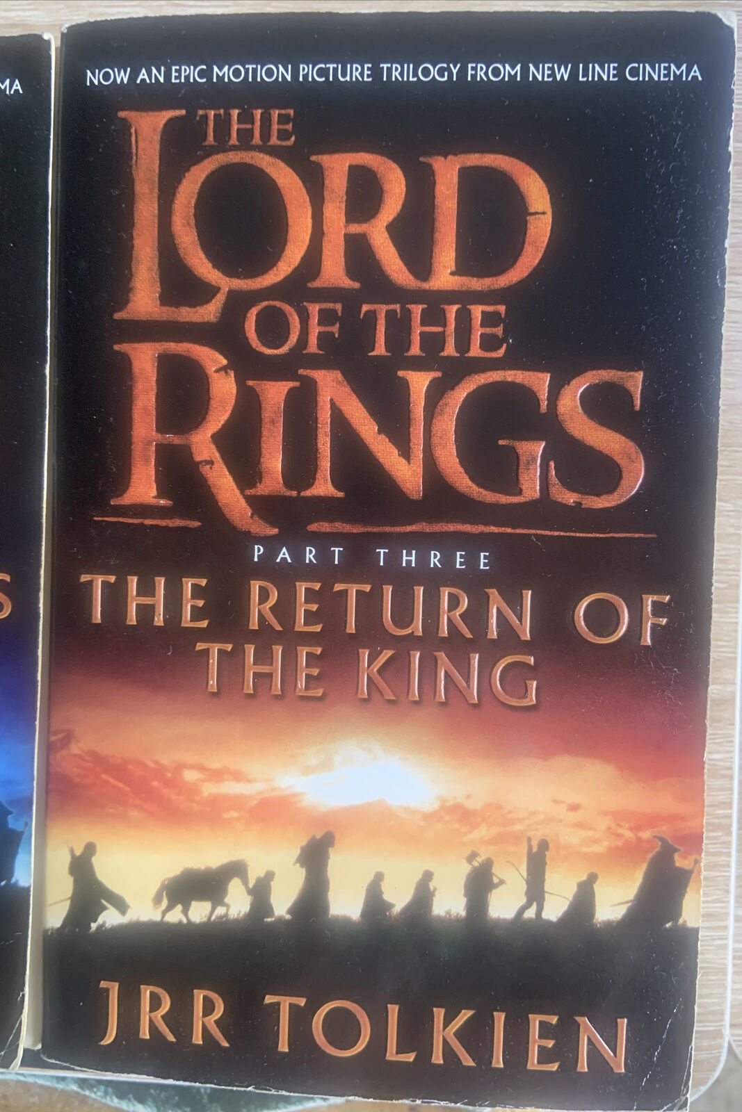 THE LORD OF THE RINGS 3 Book Bundle Trilogy  JRR Tolkien PB Film Tie-In 2001 PB