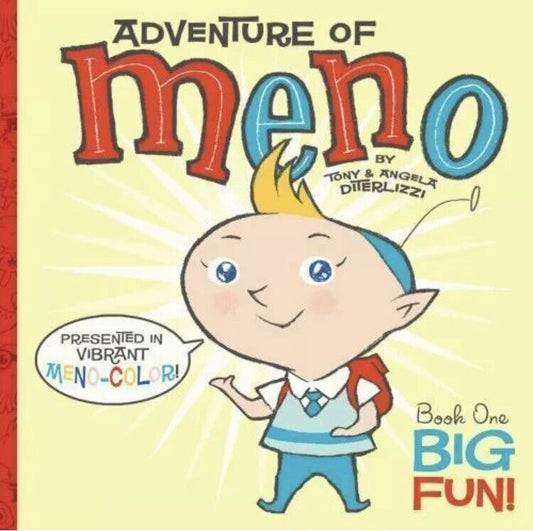 2 Book Bundle ADVENTURE OF MENO Book 1 Big Fun 2 Wet Friend HC Ditterlizzi Kids